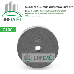 [C100] Viên kê bê tông C100 dạng đĩa tròn